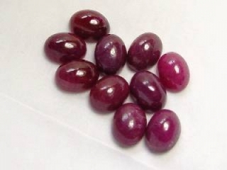 Saphir 7 x 5 mm - Oval Cabochon - Indien