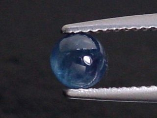 Blue Sapphire 1,03 Ct. - round cabochon - Sri Lanka
