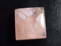 Rose Quartz 55,21 Ct. - rectangular cabochon - Brazil