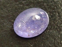 Tanzanite - 1,56 Ct. - oval cabochon 8 x 6 mm