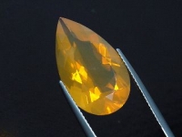 Fire Opal 9,45 Ct. - very fine pear - Mexico