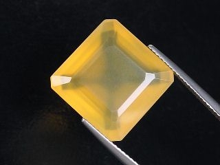 Fire Opal 13,62 Ct. - yellow octagon - Mexico