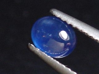 Blue Sapphire 1,00 Ct. oval cabochon - Australia