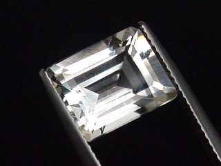 Topaz 8,50 Ct. - fine white octagon - Brazil