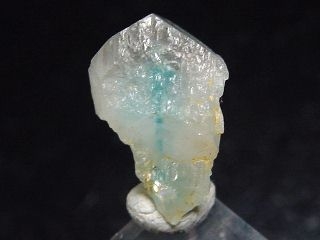 Euclase clear crystal 15 mm - Manuelzinho Equador, Brazil