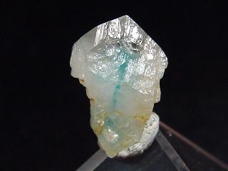 Euclase clear crystal 15 mm - Manuelzinho Equador, Brazil