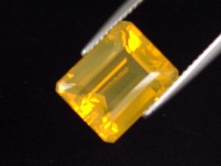 Fire Opal 4,23 Ct. - finest octagon - Mexiko