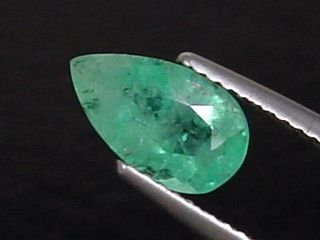 Emerald 1,21 Ct. fine green pear - Brazil