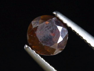 Zincite 2,38 Ct. oval faceted Poland