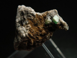 Smaragd Kristall Stufe 38 mm - Habachtal, Österreich