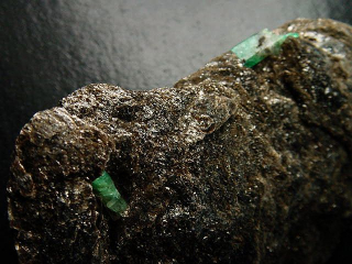 Smaragd Kristall Stufe 66 mm - Habachtal, Österreich