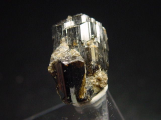 Vesuvianit Kristall 23 mm - Bellecombe, Val d'Aosta, Italien