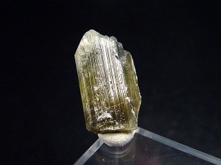 Turmalin Kristall 25 mm zweifarbig grün und weiß Tansania