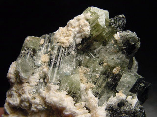 Tourmaline crystal specimen 56 mm multicolor Tanzania
