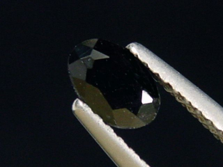 Neptunit 0,55 Ct. Oval geschliffen - San Benito Co., Kalifornien, USA