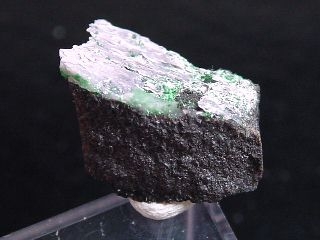 Pumpellyite specimen - green band - Perm, Ural, Russia
