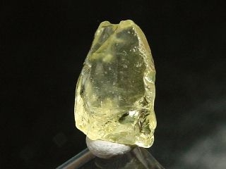 Chrysoberyl crystal 10 mm from river deposit - Brazil
