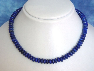 Lapislazuli necklace 232,90 Ct. high grade Lapislazuli