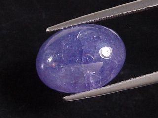 Tanzanite 9,05 Ct. - violet - 16 x 11,5 mm oval cabochon