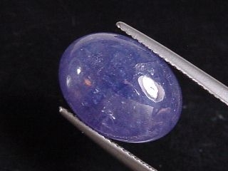 Tanzanite 9,05 Ct. - violet - 16 x 11,5 mm oval cabochon