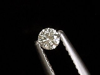Diamond 0,12 Ct. - full round cut - 3,0 mm SI - India