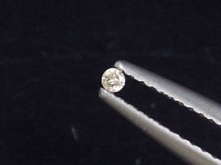 Diamond 0,01 Ct. - full round cut - J white - India