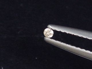 Diamond 0,01 Ct. - full round cut - J white - India