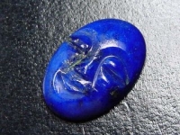 Lapislazuli intaglio 