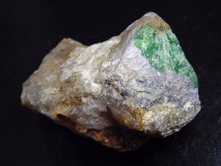 Tsavorite with Tanzanite specimen 5,8 cm - Tanzania