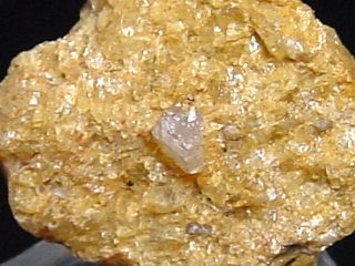 Forsterite specimen 13 mm - white crystals - Baikal, Russia