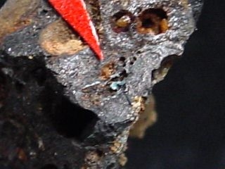 Chalkanthite + Anglesite specimen 20 mm - Germany