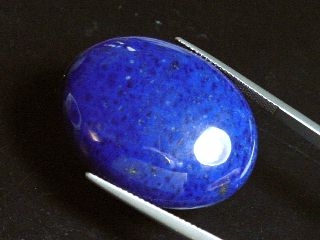 Lapislazuli 36,60 Ct. - fine ultramarine - 30 mm oval cabochon