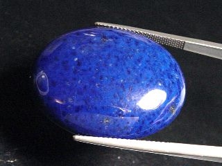 Lapislazuli 36,60 Ct. - fine ultramarine - 30 mm oval cabochon
