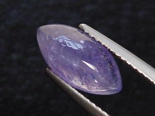 Tanzanite 2,36 Ct. - fine violet blue - marquise cabochon