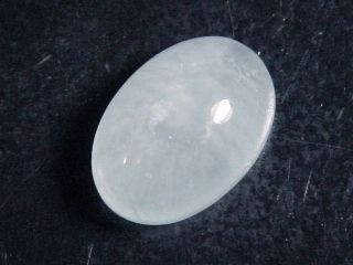 Aquamarine 7,27 Ct. bright blue - oval cabochon