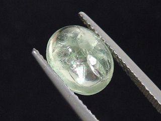 Aquamarine 2,79 Ct. 10 x 8 mm oval cabochon
