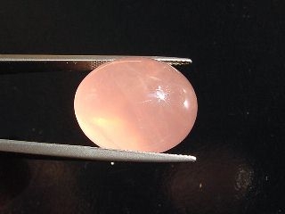 Star Rose Quartz 45,61 Ct. oval cabochon Brazil