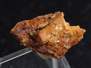 Arthurite specimen 14 mm - neon green - Arkansas, USA