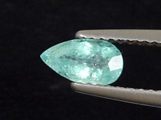 Paraiba Tourmaline - 7 mm pear - Parelhas, Brazil