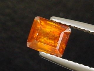 Sphalerite 1,26 Ct. - fine octagon faceted - Brazil