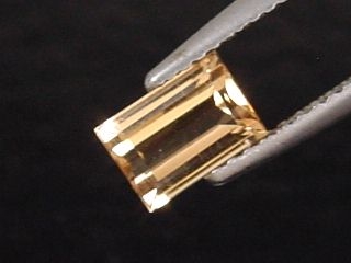 Imperial Topaz 1,08 Ct. fine rectangular Brazil
