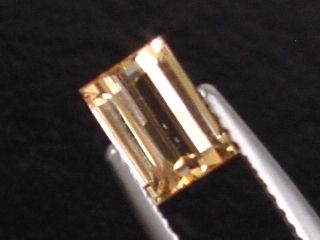 Imperial Topaz 1,08 Ct. fine rectangular Brazil
