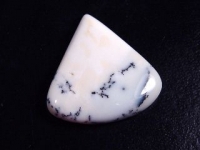 Dendrite Opal 24,23 Ct. - pear cabochon