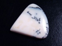 Dendrite Opal 24,23 Ct. - pear cabochon