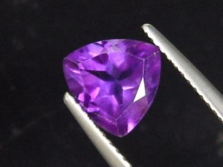 Amethyst 1,70 Ct. fine trillion Sambia