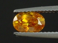 Sphalerite / Zinkblende 1,31 Ct. - fine oval