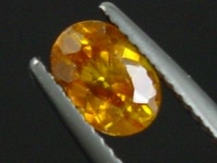 Sphalerite / Zinkblende 1,31 Ct. - fine oval