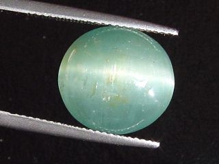 Topaz cat's eye 12,68 Ct. rare - untreated natural color