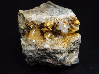 Topas Stufe / Topasstufe 3,8 cm Schneckenstein Sachsen