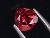 Rhodolite Garnet 1,73 Ct. red pear Mozambique